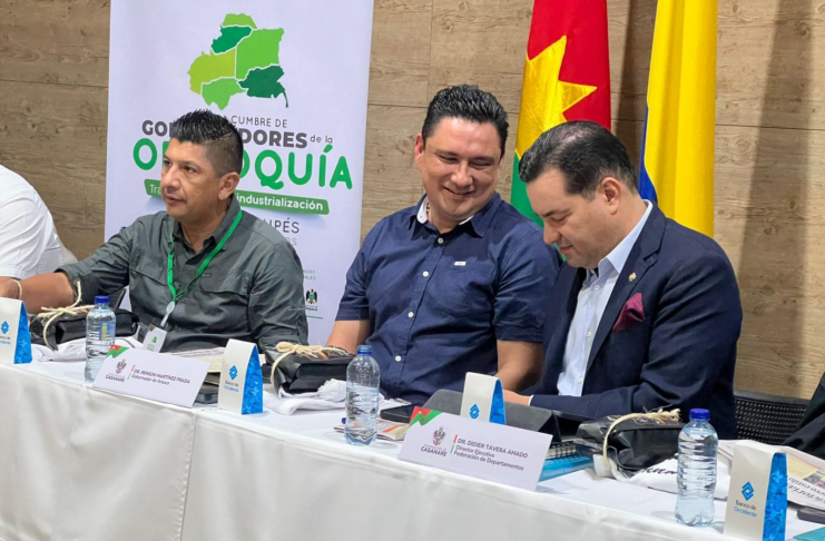 El gobernador Renson Martinez Prada participa del 1er Encuentro de Gobernadores de la Orinoquía