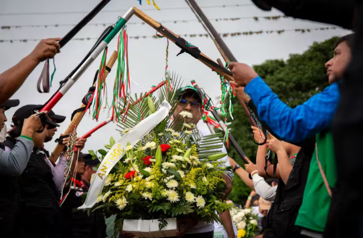 Tras 20 años de masacre de Caño Seco, araucanos conmemoran a líderes asesinados