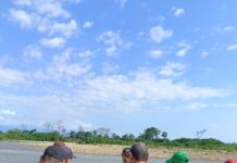 Comunidad de la vereda Puerto Rico en Saravena alerta por posible desvío del río en temporada invernal