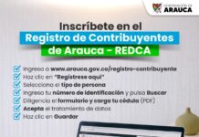 Si va a realizar trámites de estampillas u otros tributos departamentales, debe estar inscrito en el REDCA