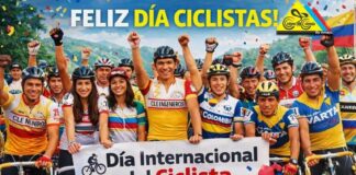 ¡Feliz día a quienes hacen grande el ciclismo colombiano!