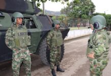 Ejército Nacional refuerza la seguridad en Arauca con setenta nuevos soldados y doce vehículos blindados