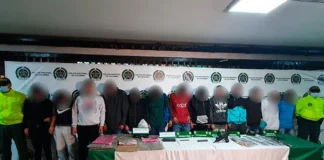 Once personas capturadas en Arauca durante la semana 26, según balance policial