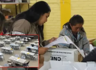 CNE dio por concluido el escrutinio de la primera vuelta. Cero reclamaciones.