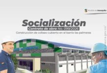 Construcción del Coliseo Cubierto en el Barrio Las Palmeras