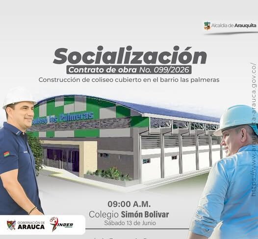 Construcción del Coliseo Cubierto en el Barrio Las Palmeras